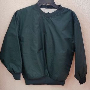 YOUTH L GREEN PULL OVER SPORT-TEK BY PORTAUTHORITY JACKET